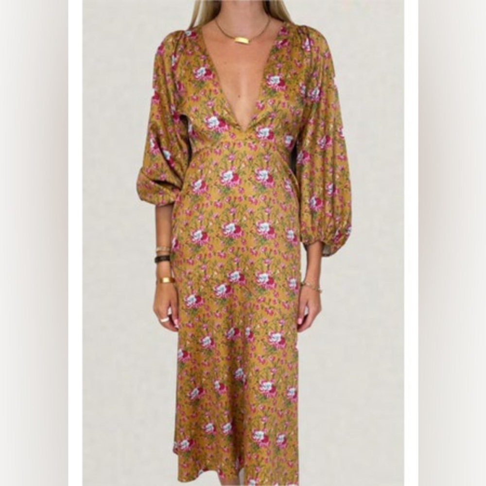 NWT Love Shack Fancy Fall Dress size 4